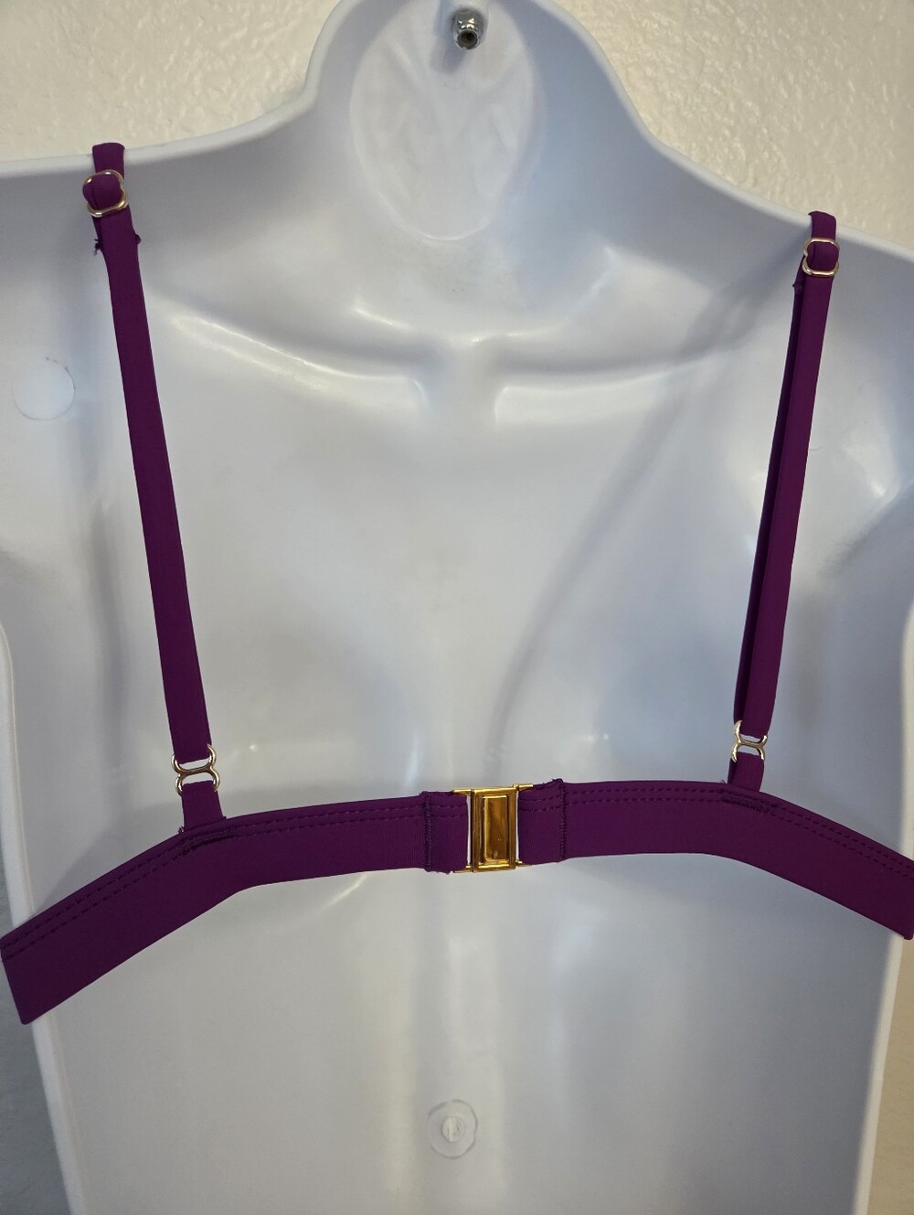 Gooseberry Swim Purple Two-Piece Bikini Women's Size Small - Picture 6 of 11